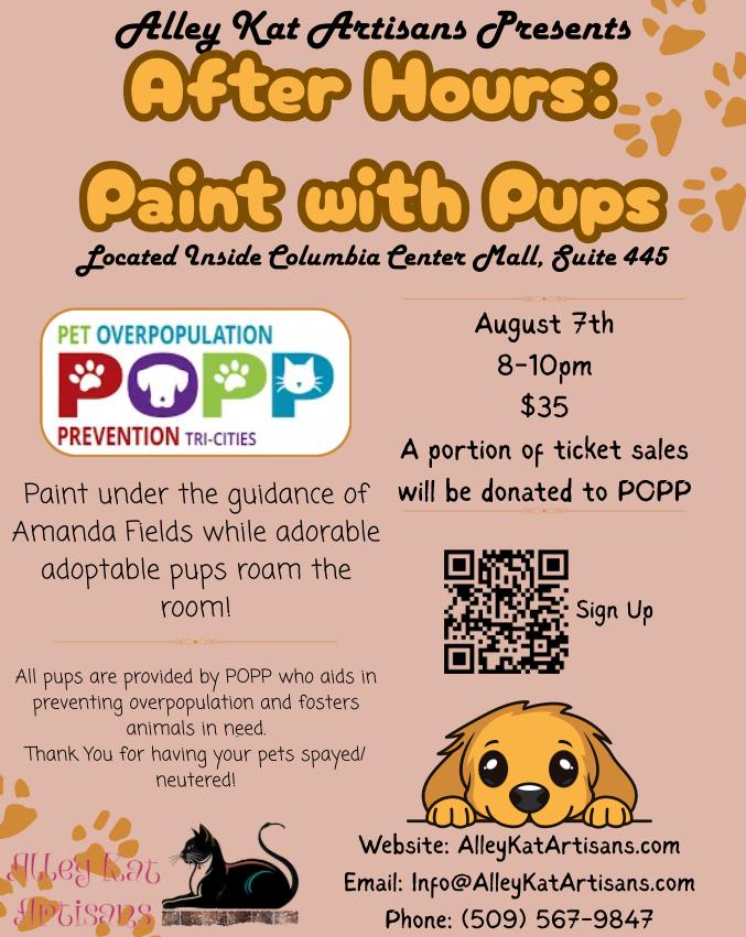 After Hours: Paint with Pups