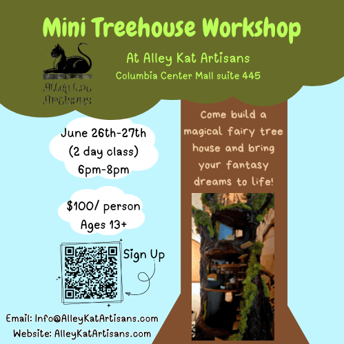 Mini Fantasy Treehouse Building Workshop